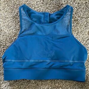 Blue Women's Sports Bra